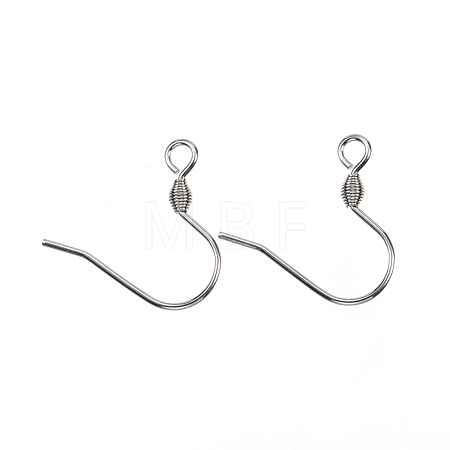 Tarnish Resistant 304 Stainless Steel Earring Hooks STAS-E147-15P-1