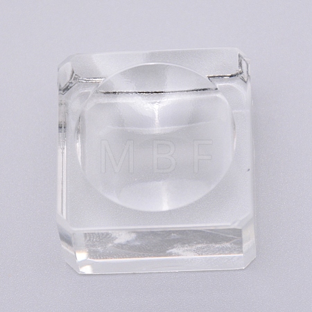Glass Crystal Ball Stand ODIS-WH0007-07B-1
