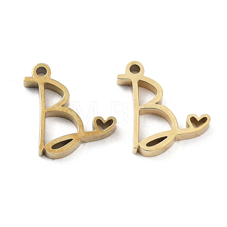 304 Stainless Steel Charms STAS-M327-02G-B-1