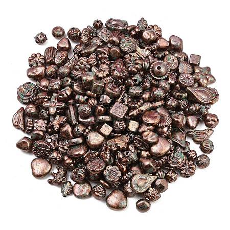 Antiqued Acrylic Beads AC-CBAAA05-01H-1