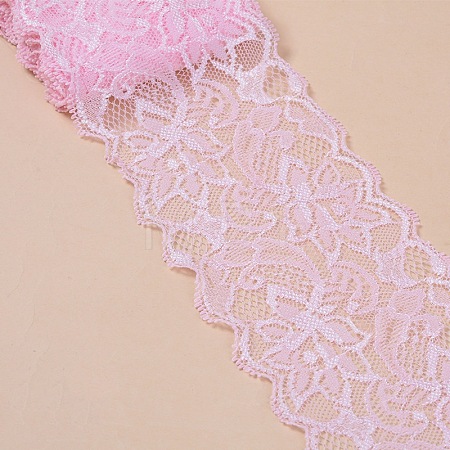 Elastic Lace Trim OCOR-WH0024-A15-1