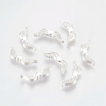 Tibetan Style Alloy Beads TIBEB-6803-S-NR-1