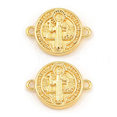 Brass Connector Charms KK-CBA5CB0-16G-1