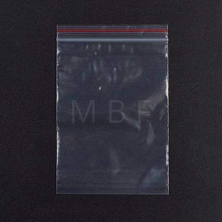 Plastic Resealable Packaging Bags OPP-G001-D-8x12cm-1