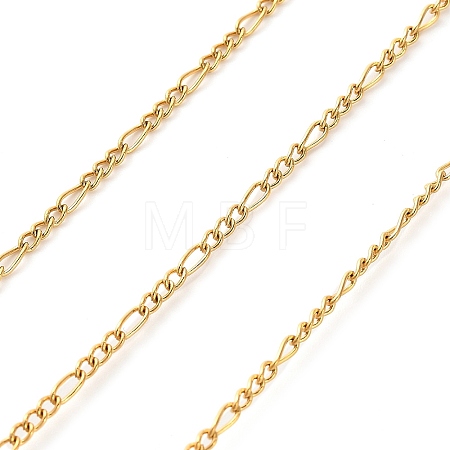 304 Stainless Steel Twisted Chains Curb Chains CHS-B009-01B-G-1