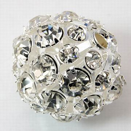 Brass Rhinestone Beads RB-Q165-2-1