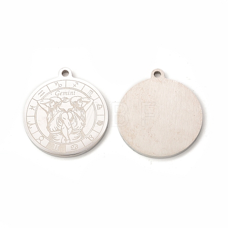 Non-Tarnish 304 Stainless Steel Pendants STAS-A074-03H-P-1