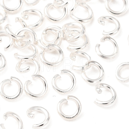 Brass Open Jump Rings KK-G604-08S-23-1
