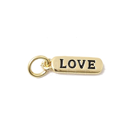 Brass Enamel Charms KK-P338-01G-B01-1