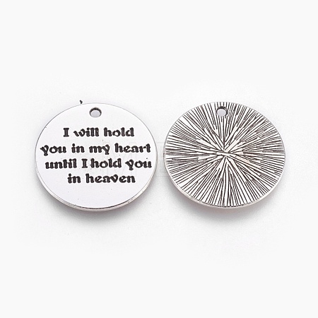 Tibetan Style Alloy Pendants TIBE-Q050-180AS-LF-1