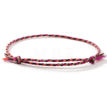 Bohemian Cotton Cord Braided Bracelets IT3177-13-1