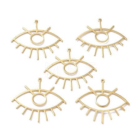 Brass Pendants KK-I010-05C-1