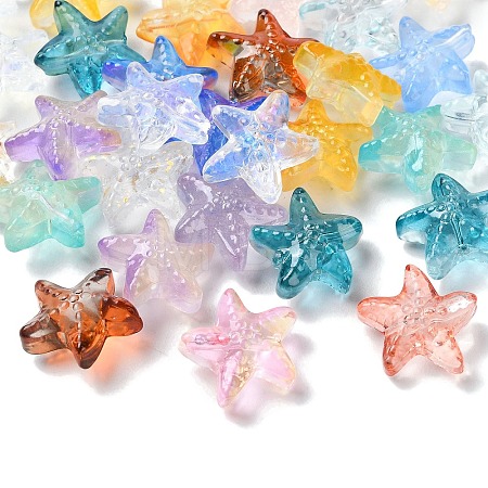 Transparent Glass Beads GLAA-O023-23-1