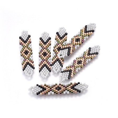 MIYUKI & TOHO Handmade Japanese Seed Beads Links SEED-A027-T13-1