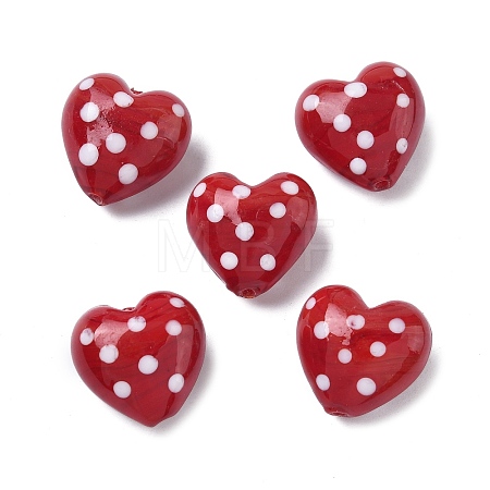 Handmade Lampwork Enamel Beads LAMP-Z020-01-1
