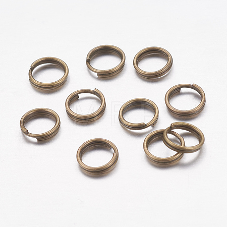 Iron Split Rings JRDAB6mm-NF-1