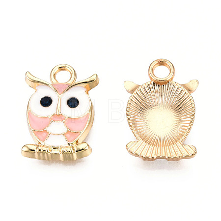Alloy Enamel Pendants ENAM-S119-014B-1
