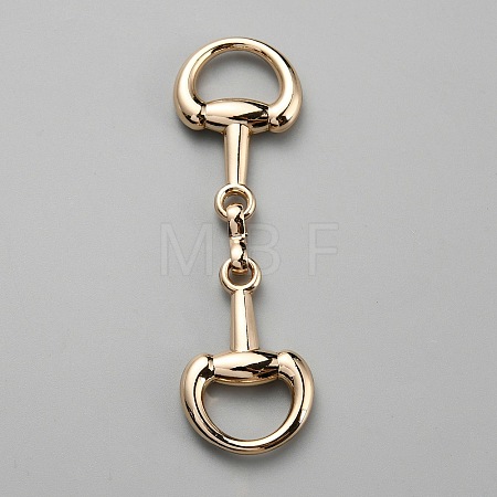 Alloy D Ring Snaffle Bit Buckles FIND-WH0152-347B-KCG-1