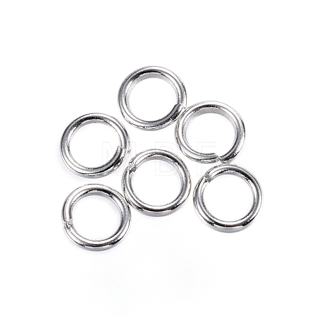 Tarnish Resistant 304 Stainless Steel Open Jump Rings A-STAS-D448-097P-4.5mm-1