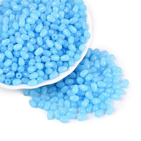 Imitation Jade Glass Beads GLAA-Q113-01A-B03-1