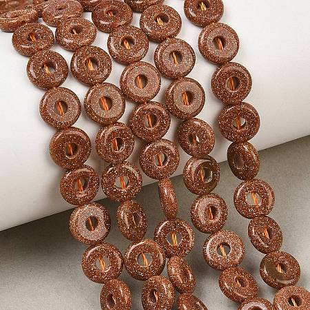 Synthetic Goldstone Beads Strands GG-CBA199E-D01-01-1