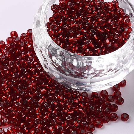 8/0 Glass Seed Beads SEED-A005-3mm-25B-1