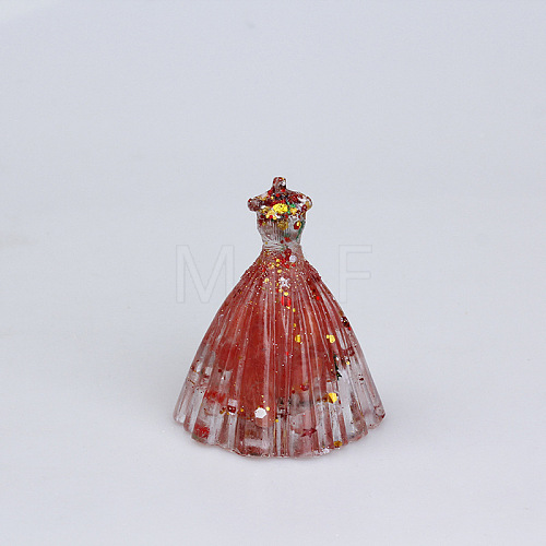 Resin Wedding Dress Display Decoration PW-WG69732-05-1