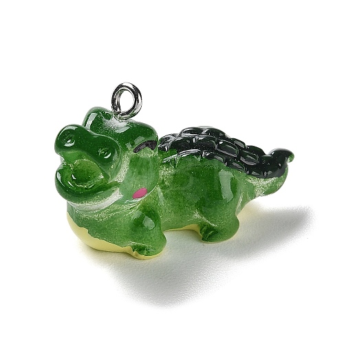 Sea Animal ThemeTraslucent Resin Pendants RESI-D071-04B-1