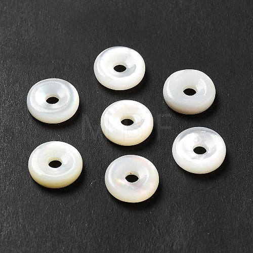 Natural White Shell Beads SHEL-G014-11A-1