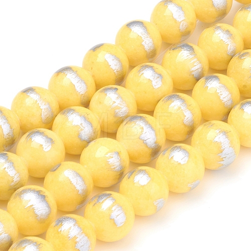 Natural Jade Beads Strands G-G833-10mm-11-1