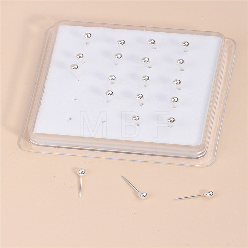 20Pcs Round Brass Nose Studs WGFA8C5-05-1