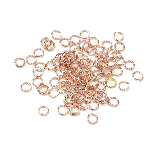 304 Stainless Steel Open Jump Rings STAS-K285-02B-RG-1