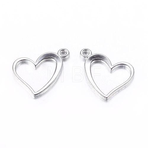 Tibetan Style Alloy Charms TIBEP-22390-P-LF-1