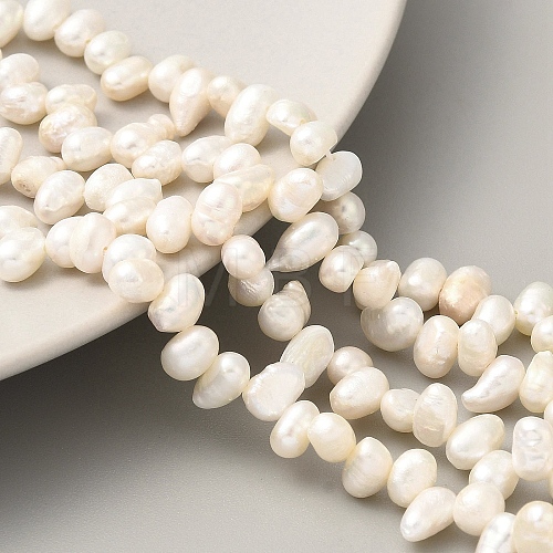 Natural Cultured Freshwater Pearl Beads Strands PEAR-A006-23C-1