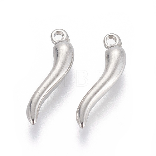 304 Stainless Steel Pendants STAS-L232-010B-1