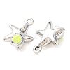 Alloy Enamel Pendants RB-CBAC8D9-05P-02-2