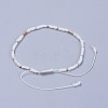 Adjustable Nylon Thread Braided Beads Bracelets BJEW-JB04374-01-3