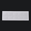 Plastic Necklace Chain Adhesive Pouch for Necklace Display Cards AJEW-P088-01A-1