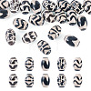 20Pcs 5 Styles Tibetan Style dZi Agate Beads G-TA0002-67-1
