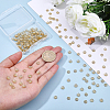 260Pcs 316 Stainless Steel Bead Caps STAS-BBC0010-96-3