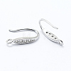 Anti-Tarnish Rhodium Plated 925 Sterling Silver STER-L054-03P-3