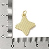 Brass Pave Shell Pendants KK-I708-11A-G-3