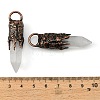Natural Quartz Crystal Big Pendants G-D102-05R-01-3