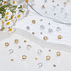 304/202 Stainless Steel Stud Earring Findings STAS-UN0065-02-2