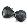 Natural Moss Agate Pendants GG-K002-12A-09-2