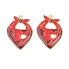 West Cowboy Theme Alloy Enamel Pendants LS-ENAM-L056-01E-03-1
