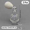 2Pcs Glass Highlighter Shimmer Sparkle Powder Spray Bottles CON-DJ0001-09B-2