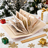 1Pc Heart Textured PU Imitation Leather Jewelry Loose Leaf Bider Cover for Earrings Bracelets Necklaces AJEW-FG0005-93-4