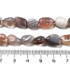 Natural Botswana Agate Beads Strands G-P433-20A-4