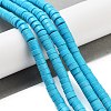 Synthetic Turquoise Beads Strands X-TURQ-G110-6x3mm-06-5